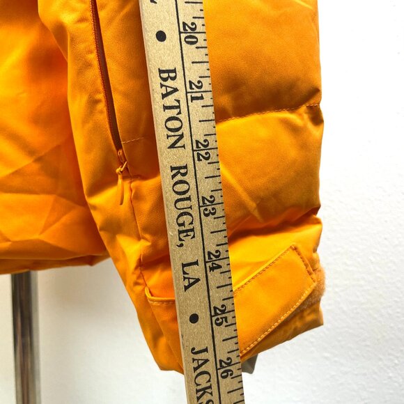 Helly Hansen Orange/White Insulated Ski Jacket RECCO Life Pocket Snow Skirt -M - Picture 15 of 16